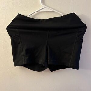 Yogalicious High Waist Squat Proof Side Pocket Biker Shorts - 3.5"